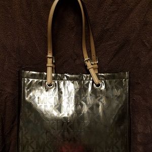 Michael Kors metallic purse